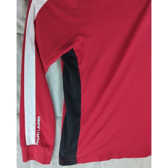 Polo Ralph Lauren Pima Soft Quarter Zip Touch Long Sleeve Size Men’s XL Logo Arm - Picture 2 of 12